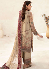 Heer By Alizeh Fashion Embroidered Chiffon Suits Unstitched 3 Piece - ALZ24HF 02 AYSUN